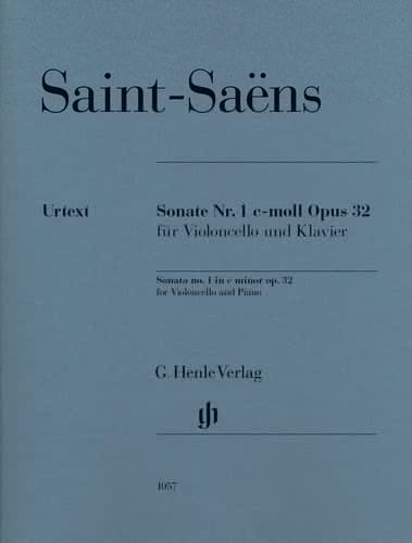 Sonate Nr. 1 c-Moll Opus 32 für Violoncello und Klavier