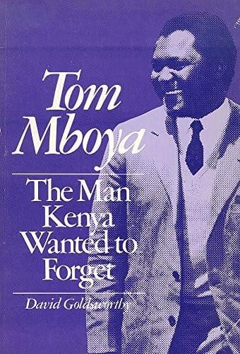Tom Mboya Man Kenya Want Forgt Cas