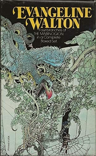 Four branches of The Mabinogion in a Complete Boxed Set : Prince of Annwyn; The Children of Llyr; The Song of Rhiannon; The Island of the Mighty