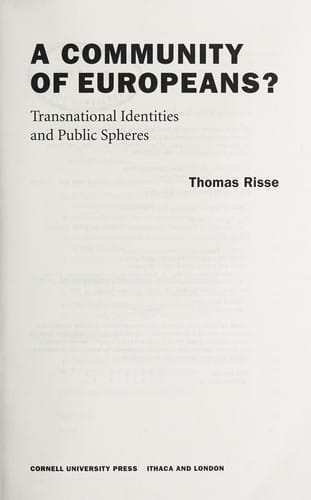 A community of Europeans?