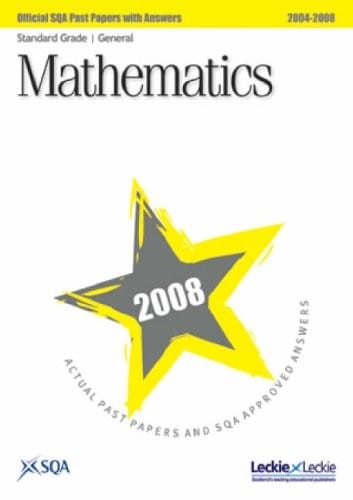 Maths Standard Grade (General) SQA Past Papers 2008