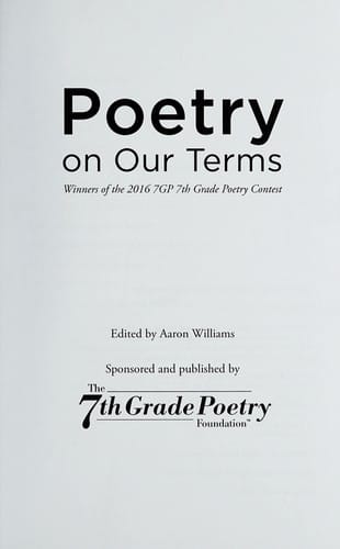 Poetry on our terms
