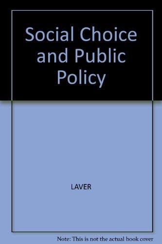 Social choice and public policy