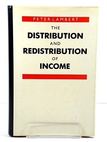 The distribution and redistribution of income