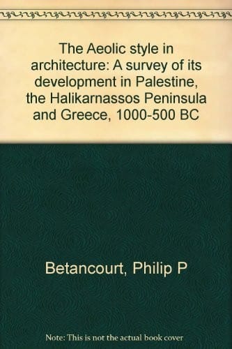 The Aeolic style in architecture