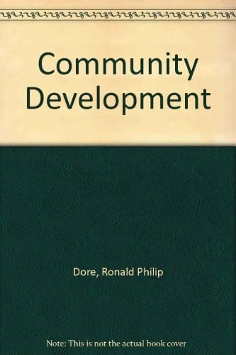 Community development: Comparative case studies in India, the Republic of Korea, Mexico and Tanzania