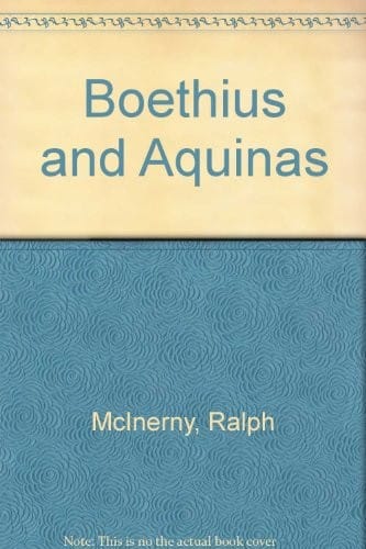 Boethius and Aquinas