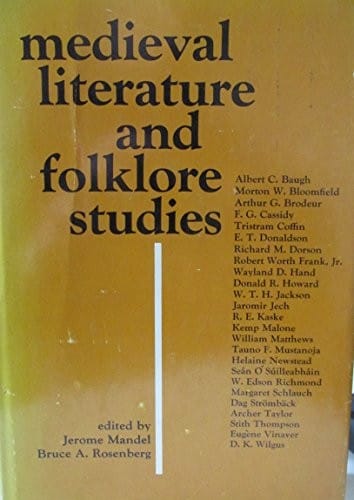 Medieval literature and folklore studies