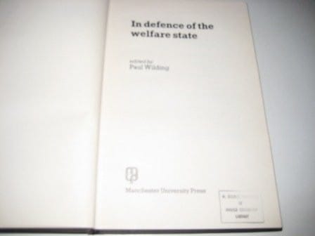 In defence of the welfare state