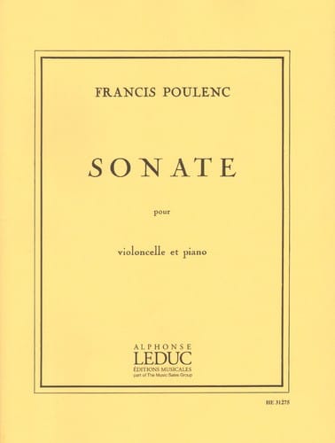 Sonate pour Violoncelle et Piano