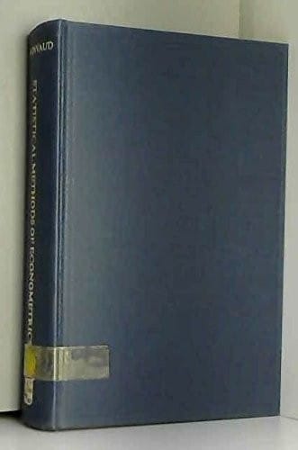 Statistical methods of econometrics (Studies in mathematical and managerial econ