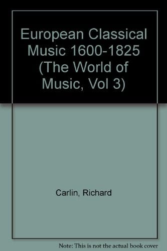 European classical music 1600-1825