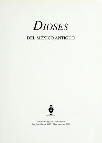 Dioses del M©♭xico antiguo