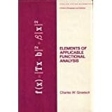 Elements of applicable functional analysis (Monographs and textbooks in pure and applied mathematics ; 55)