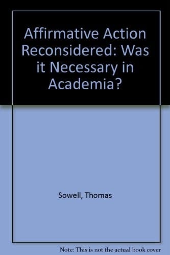 Affirmative action reconsidered