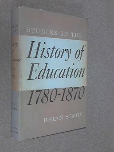 The two nations and the educational structure, 1780-1870