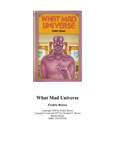 What Mad Universe