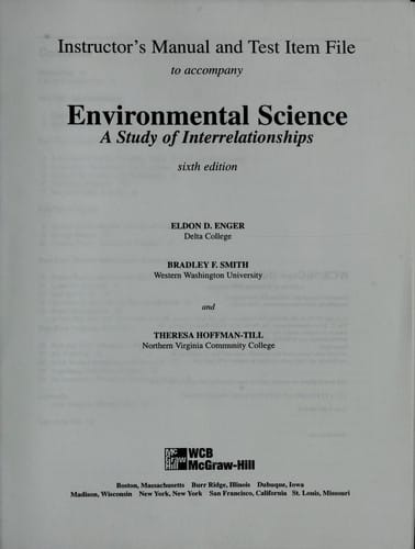 Environmental Science Im /Tif