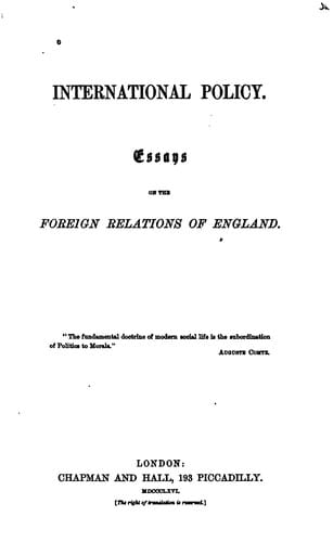 International policy