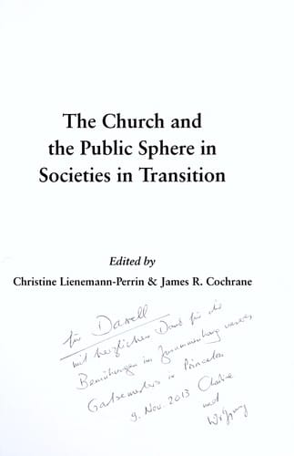 The church and the public sphere in societies in transition