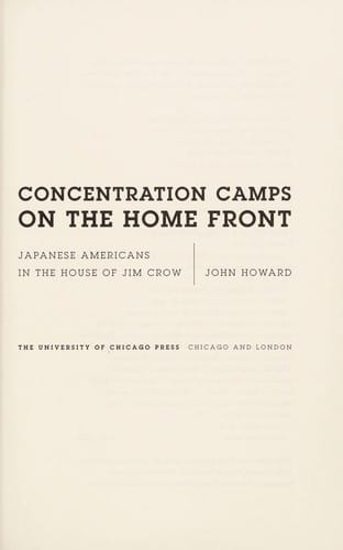 Concentration camps on the home front