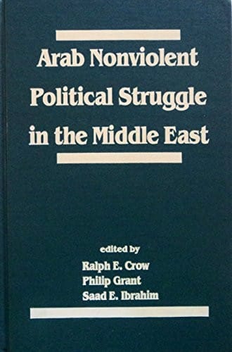 Arab nonviolent political struggle in the Middle East