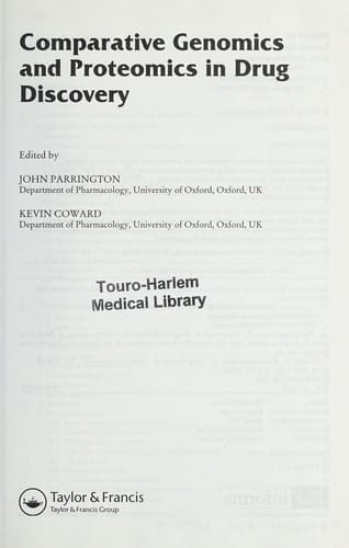Comparative genomics and proteomics in drug discovery