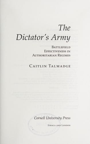 The dictator's army