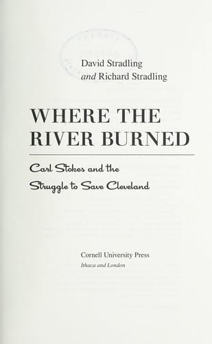 Where the river burned