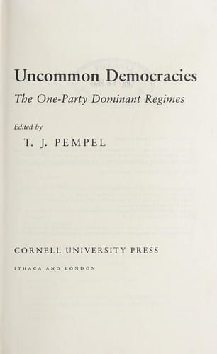 Uncommon democracies