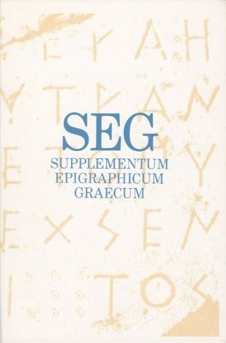 Supplementum epigraphicum Graecum