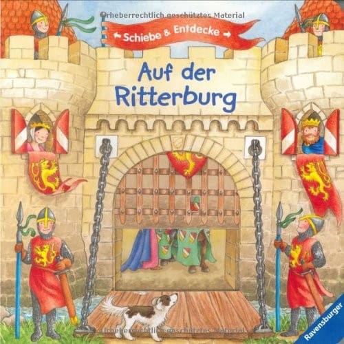 Schiebe & Entdecke: Auf der Ritterburg by Grimm, Sandra; Jelenkovich, Barbara
