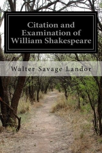 Citation and Examination of William Shakespeare