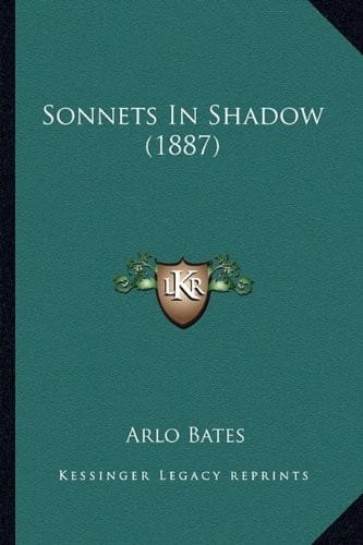 Sonnets In Shadow (1887)
