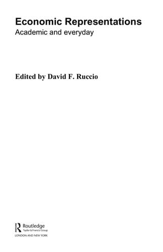 Economic representations