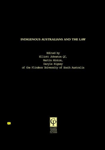 Indigenous Australians and the law