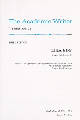 The academic writer
