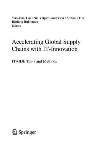 Accelerating global supply chains with IT-innovation