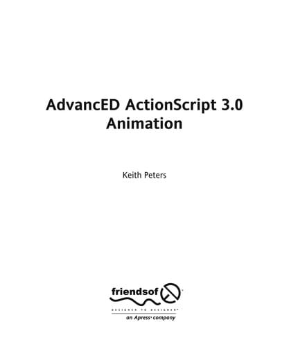 AdvancED Actionscript 3.0 Animation