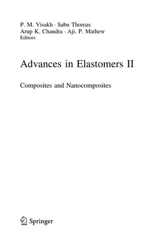 Advances in Elastomers II