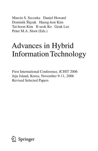 Advances in Hybrid Information Technology
