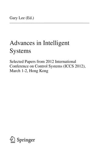 Advances in Intelligent Systems