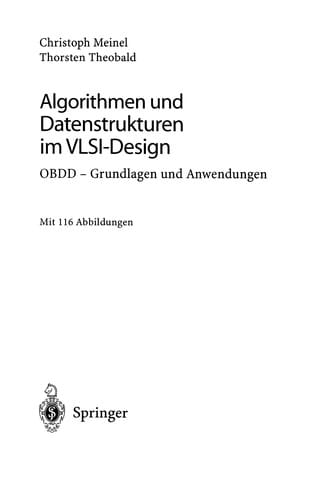 Algorithmen und Datenstrukturen im VLSI-Design