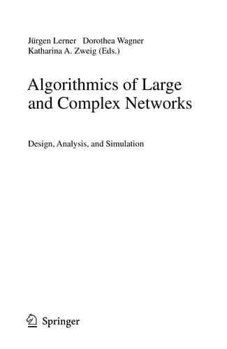 Algorithmics of Large and Complex Networks