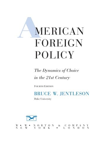 American foreign policy