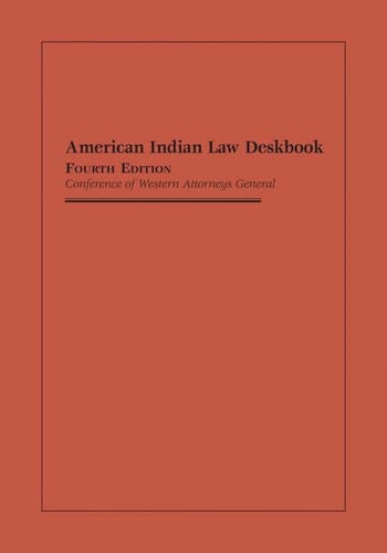 American Indian law deskbook