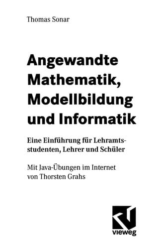 Angewandte Mathematik, Modellbildung und Informatik