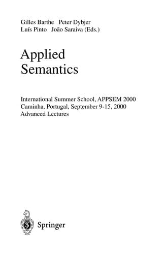Applied semantics