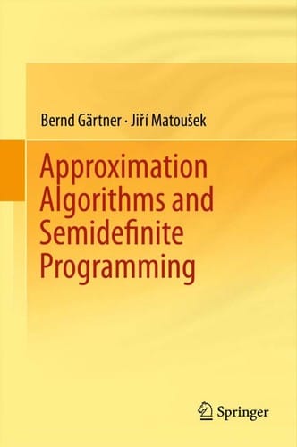 Approximation algorithms and semidefinite programming