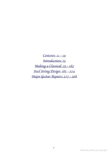 The art of guitar making & major repairs